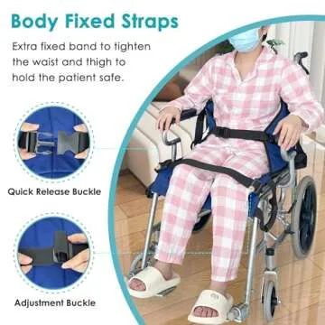 Durable Patient Lift Transfer Belt For Caregivers