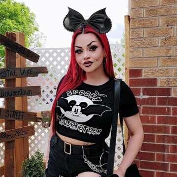 Stylish JIAHANG Mouse Ear Headband with Rivet for All Ages