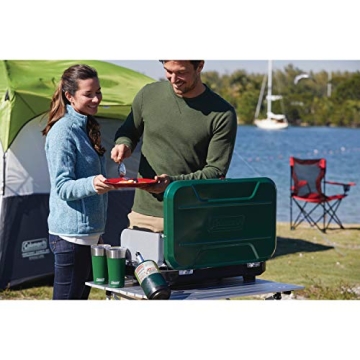 Coleman 24-Piece Enamel Dinnerware Set for Outdoor Fun