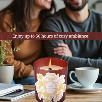 Cinnamon Ginger Blossom Candle | Warm, Aromatic, Long Lasting