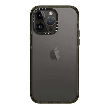 CASETiFY Impact iPhone 14 Pro Max Case [4X Military Grade Drop Tested / 8.2ft Drop Protection] - Glossy Black