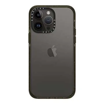 CASETiFY Impact iPhone 14 Pro Max Case [4X Military Grade Drop Tested / 8.2ft Drop Protection] - Glossy Black