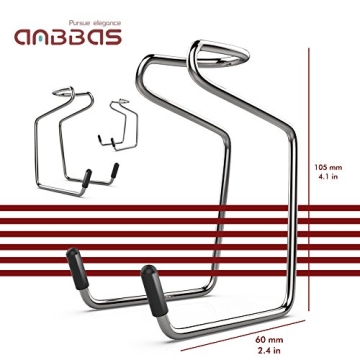 Anbbas Shaving Brush Set with Goat Milk Soap and Stand