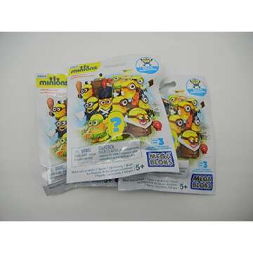 Mega Bloks Minion Mini Figure Blind Pack (3 Pack)