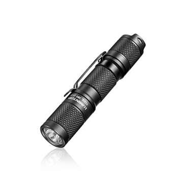 LUMINTOP Tool AA 2.0 EDC Flashlight, Pocket-Sized Keychain Flashlight, Super Bright 650 Lumens, 5 Modes with Mode Memory, IP68 Waterproof LED Torch for Camping Hiking Emergency