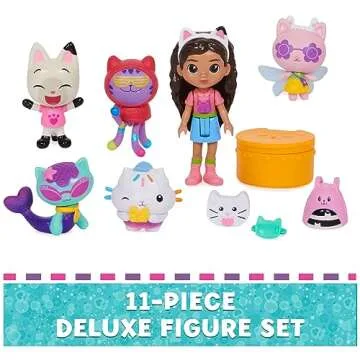 Gabby's Dollhouse Travel-Themed Figure Set for Kids