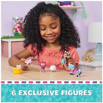 Gabby's Dollhouse Travel-Themed Figure Set for Kids