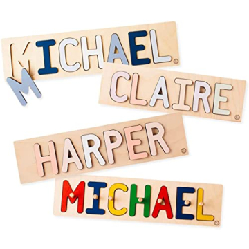 Personalized Wooden Name Puzzle for Kids - Fun Learning Tool