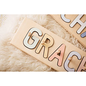 Personalized Wooden Name Puzzle for Kids - Fun Learning Tool