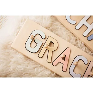 Personalized Wooden Name Puzzle for Kids - Fun Learning Tool