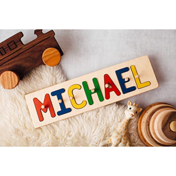 Personalized Wooden Name Puzzle for Kids - Fun Learning Tool