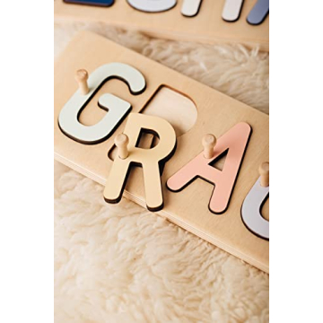 Personalized Wooden Name Puzzle for Kids - Fun Learning Tool