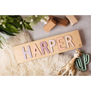 Personalized Wooden Name Puzzle for Kids - Fun Learning Tool