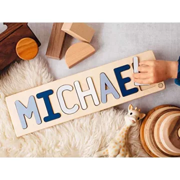 Personalized Wooden Name Puzzle for Kids - Fun Learning Tool