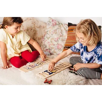 Personalized Wooden Name Puzzle for Kids - Fun Learning Tool