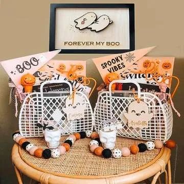 Personalized Valentines Day Gifts- Forever My Boo sign, Cute Ghost Decor, Spooky Decor, Kawaii Decor, Sweet Funny Valentine's Day Romantic Gifts for Couples Boyfriend Husband Fiance Wife Girlfriend