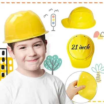 Construction Worker Costume Set for Kids Parties | 24 Pieces