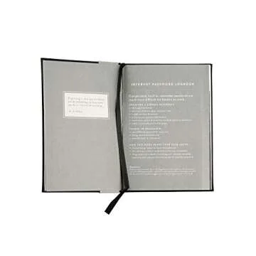 WORLD TRAVELER Password Keeper Logbook with Alphabetized Tabbed Pages. Keep Track of Passwords, Usernames and Licenses with This Discrete & Pocket Size Book, Hardcover, 5.75x4