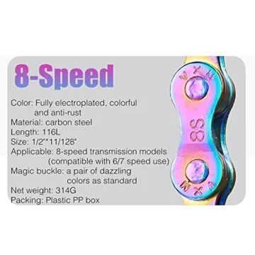 Buy YBEKI 6/7/8/9/10/11 Speed Durable Bike Chain