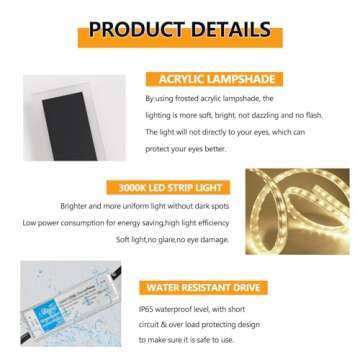 Stylish 12W LED Outdoor Wall Light for Any Space