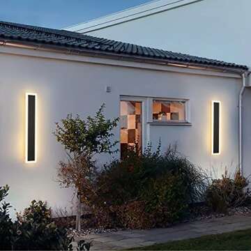 Stylish 12W LED Outdoor Wall Light for Any Space