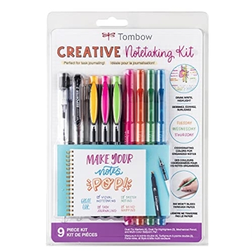 Tombow 56301 Creative Notetaking Kit for Vibrant Note-Taking