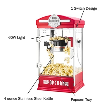Big Bambino Popcorn Maker - Quick & Easy Movie Experience