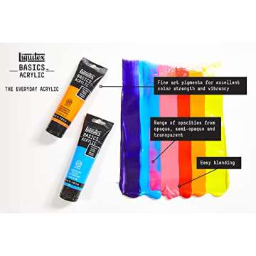 Liquitex BASICS Acrylic Paint, 118ml (4-oz) Tube, Parchment