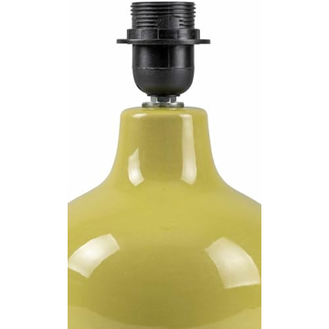 Boho Ceramic & Jute Table Lamp for Elegant Decor