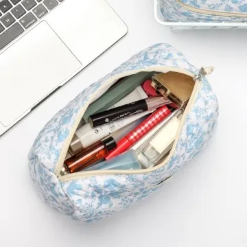 Stylish Sightor Cotton Makeup Bag for Women | Floral Design