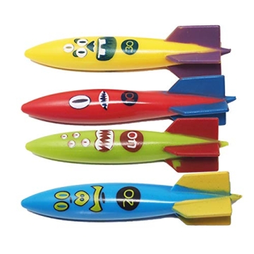 36 PCs Diving Pool Toys Deluxe Set; Diving Sticks, Diving Rings, Toypedo Bandits, Pirate Coins & Treasures, Stringy Octopus, Fish Toys for Kids Swimming Training Game, Easter Basket Stuffer.