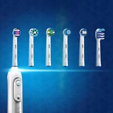 Braun Oral-B Crossaction 3-in-1 Toothbrush Heads by Oral-B | Packing may be vary (8 Count)