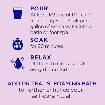 Dr Teal's Lavender Foaming Bath for Ultimate Relaxation
