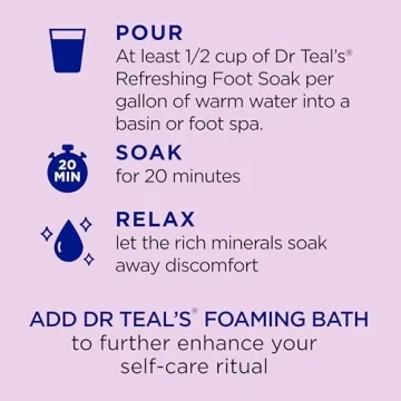 Dr Teal's Lavender Foaming Bath for Ultimate Relaxation
