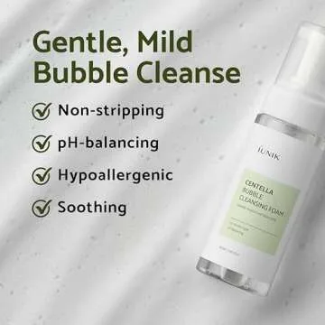 IUNIK Centella Vegan Cleanser - Soothing & Moisturizing