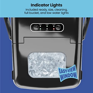 Iceman Portable Dual-Size Ice Maker - 26 lbs Daily Output