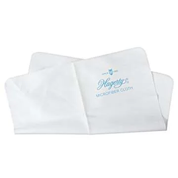 Hagerty 00808 8-By-8-Inch Diamond and Gem Care Cloth, White
