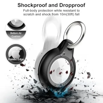 Durable 4 Pack Airtag Holder - Waterproof & Shockproof Cases