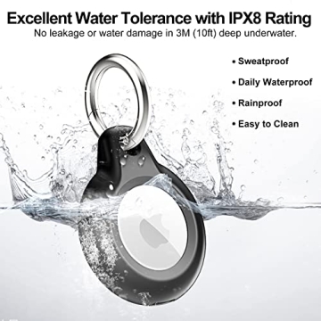 Durable 4 Pack Airtag Holder - Waterproof & Shockproof Cases