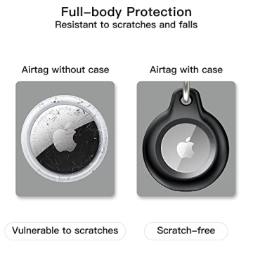 Durable 4 Pack Airtag Holder - Waterproof & Shockproof Cases