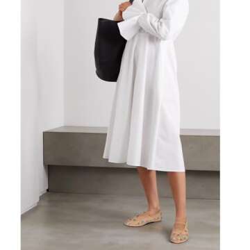 Dsevht Comfortable Mesh Ballet Flats for Women