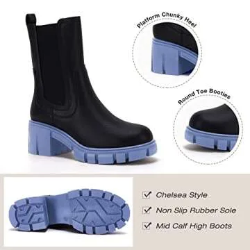 Stylish TINSTREE Women's Platform Boots for Every Occasion