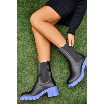 Stylish TINSTREE Women's Platform Boots for Every Occasion