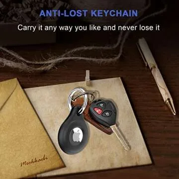 4-Pack Premium Silicone AirTag Holders for All