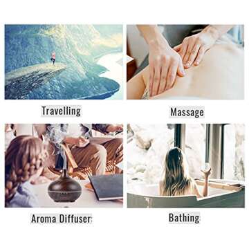 Furnido 25 Pack 1ml Amber Glass Roll on Bottle For Essential Oils,Perfume Vial with Stainless Steel Roller Ball,Black Caps Mini Sample Vials Cosmetics Small Container