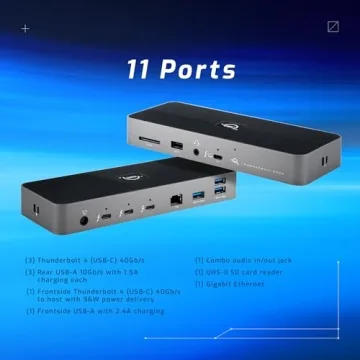 OWC Thunderbolt 4 Dock for Mac and Windows Systems