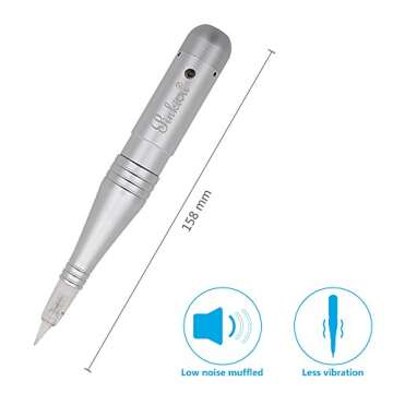 Pinkiou Permanent Makeup Machine MicroPigmentation Pen Hair Stroked Eyebrow Professional Microblading Pen Machine For EyeBrow Eyeline Lip Brow Lamination