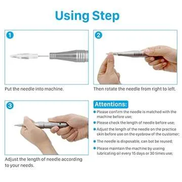 Pinkiou Permanent Makeup Machine MicroPigmentation Pen Hair Stroked Eyebrow Professional Microblading Pen Machine For EyeBrow Eyeline Lip Brow Lamination