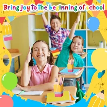 Tiangrid Mini Pencil Popcorn Boxes - 60 Pack for Parties