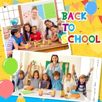 Tiangrid Mini Pencil Popcorn Boxes - 60 Pack for Parties